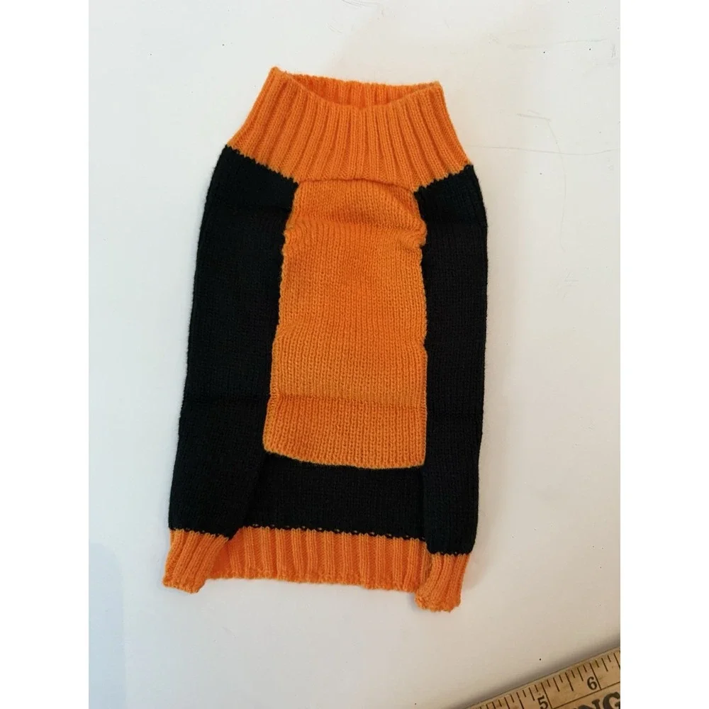 Dog Cat Jack O'Lantern Sweater Pet Halloween Pullover Warm Autumn‎ XL
